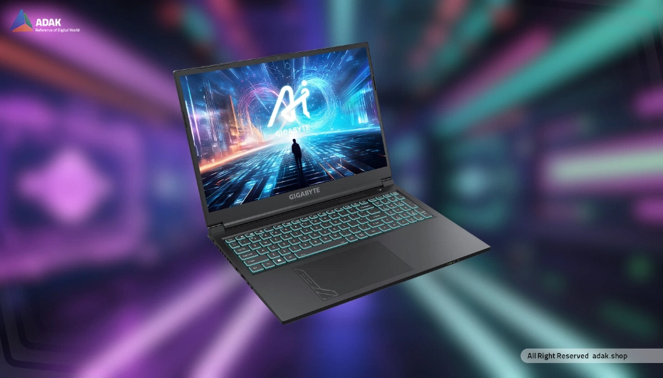 لپ تاپ گیگابایت G6 KF با گرافیک RTX 4060
