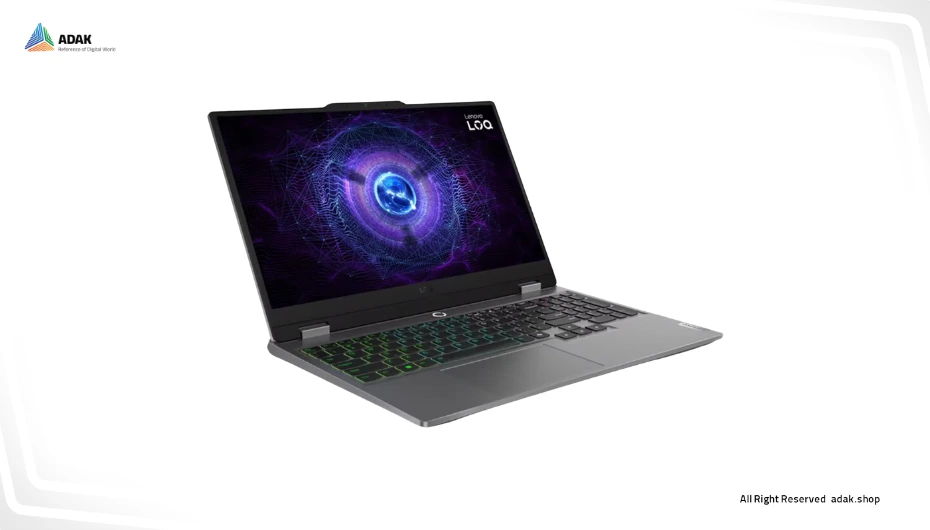 مدل گرافیکی Lenovo LOQ برای طراحان و کاربران حرفه‌ای در سفر