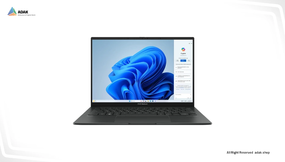 لپ‌تاپ سبک Zenbook 14 OLED با نمایشگر با کیفیت برای کاربران همیشه در حرکت