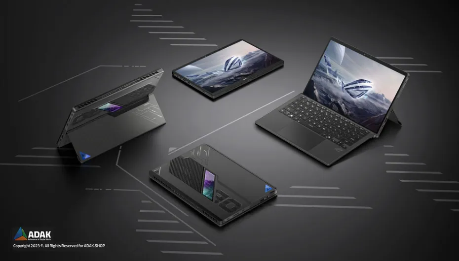 لپ تاپ های سری ROG Flow با پردازنده AMD
