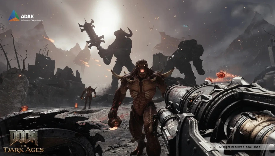 باس فایت بازی Doom The Dark Ages 