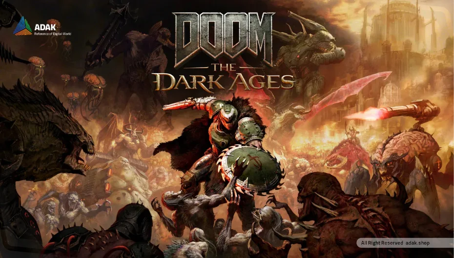 تصویر رسمی بازی Doom The Dark Ages