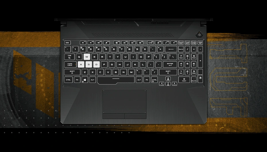 keyboard tuf - لپ تاپ ۱۵ اینچی ایسوس ASUS TUF Gaming F15 FX506HC-U