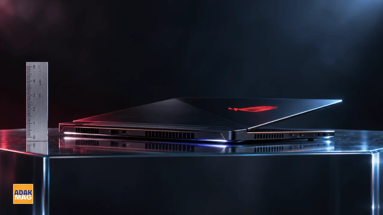 ایسوس باریک ترین لپ تاپ مجهز به کارت گرافیک GTX1060/70 دنیا را معرفی کرد
